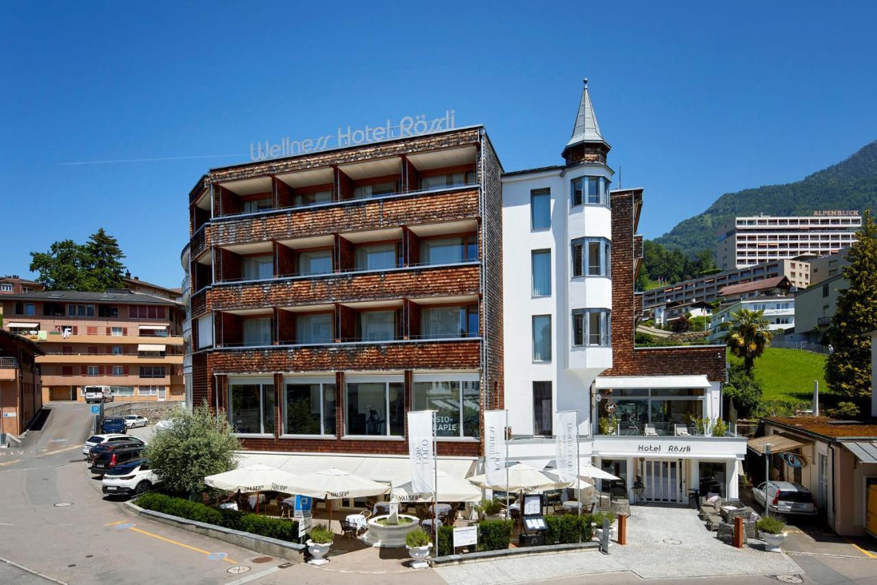 Hotel Roessli Gourmet & Spa Weggis Exterior foto